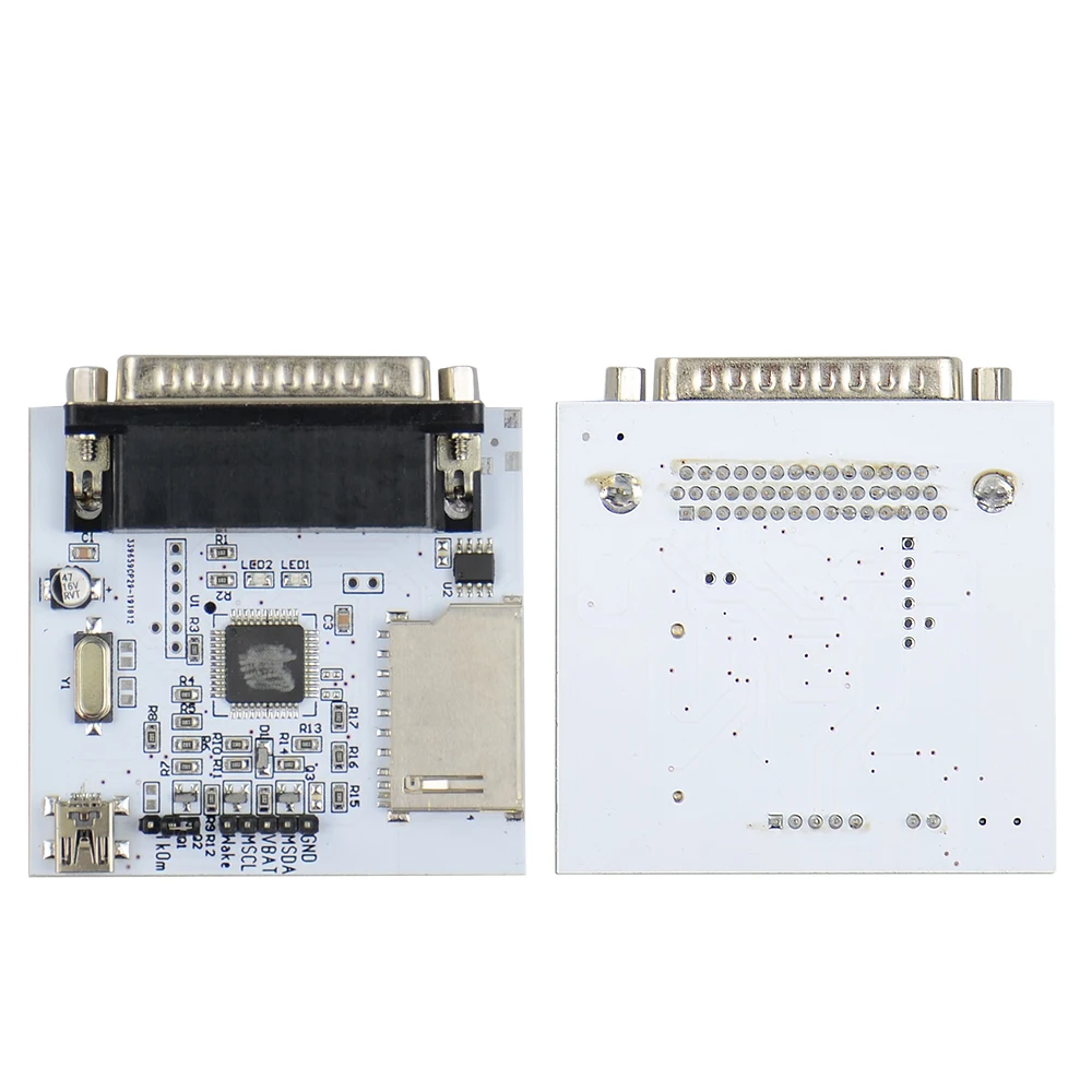 Адаптеры IPROG для + V86 сменные адаптеры RFID/K-LINE/CAN BUS/MB IR/PCF79XX 5 датчиков без пайки/35080/160