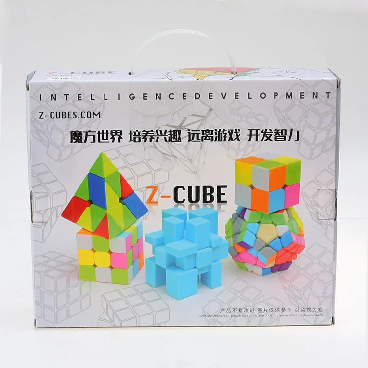 Набор Z CUBE 3x3x3 2x2x2 магический скоростной куб профессиональный треугольный Dodecahedron