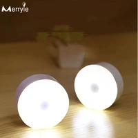 8 beads usb recharge 700mah led wall lamp human body infrared sensor night light cabinet closet lights for bedroom stair toilet