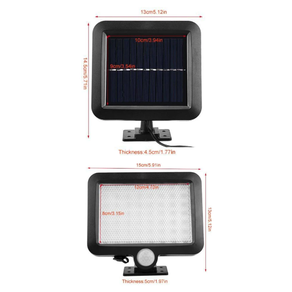 56 светодиодный светильник на солнечной батарее наружная садовая лампа украшение