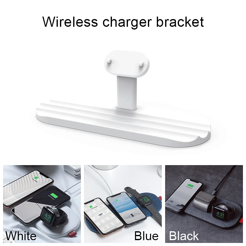 Беспроводное зарядное устройство MFi 3 в 1 зарядная площадка 30 Вт быстрое для iPhone 12