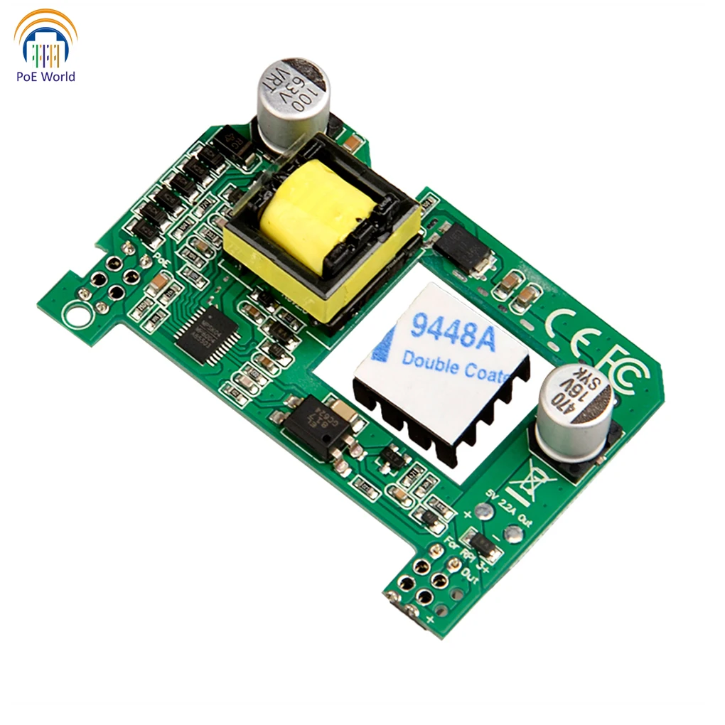 Пассивный PoE или активный PiHat 5 В выход 10 13 Вт для Raspberry Pi 3B + RPI 4B PCB плата включает