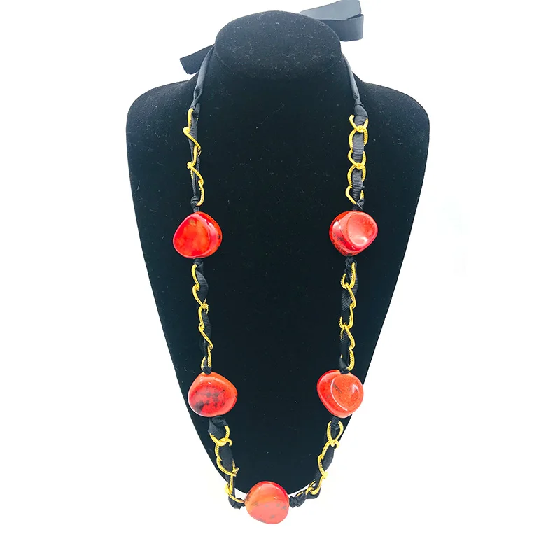 Dandie New Hand-Made Multi-Color Bead Long Necklace A Variety Of Optional Fashion Necklaces Simple Accessories Gifts For Women | Украшения