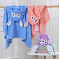 bathrobe cloak for newborn infant coral fleece beach towel air conditioning blanket absorbent quilt baby bathing accessories