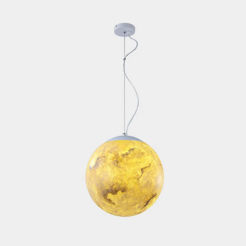 Moon Pendant Lamp 3D Printing 220V 50000H LED Bulb Bedroom Dining Room TN99 | Лампы и освещение