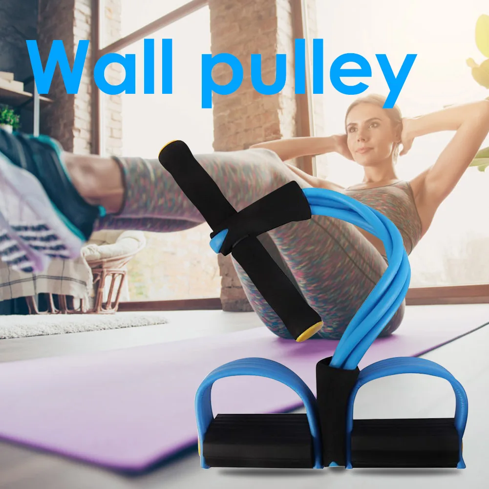 Yoga Kebugaran Perlawanan Band Peralatan Olahraga Elastis Latihan Gym Tarik Tali Multi-Fungsi Peralatan untuk Latihan