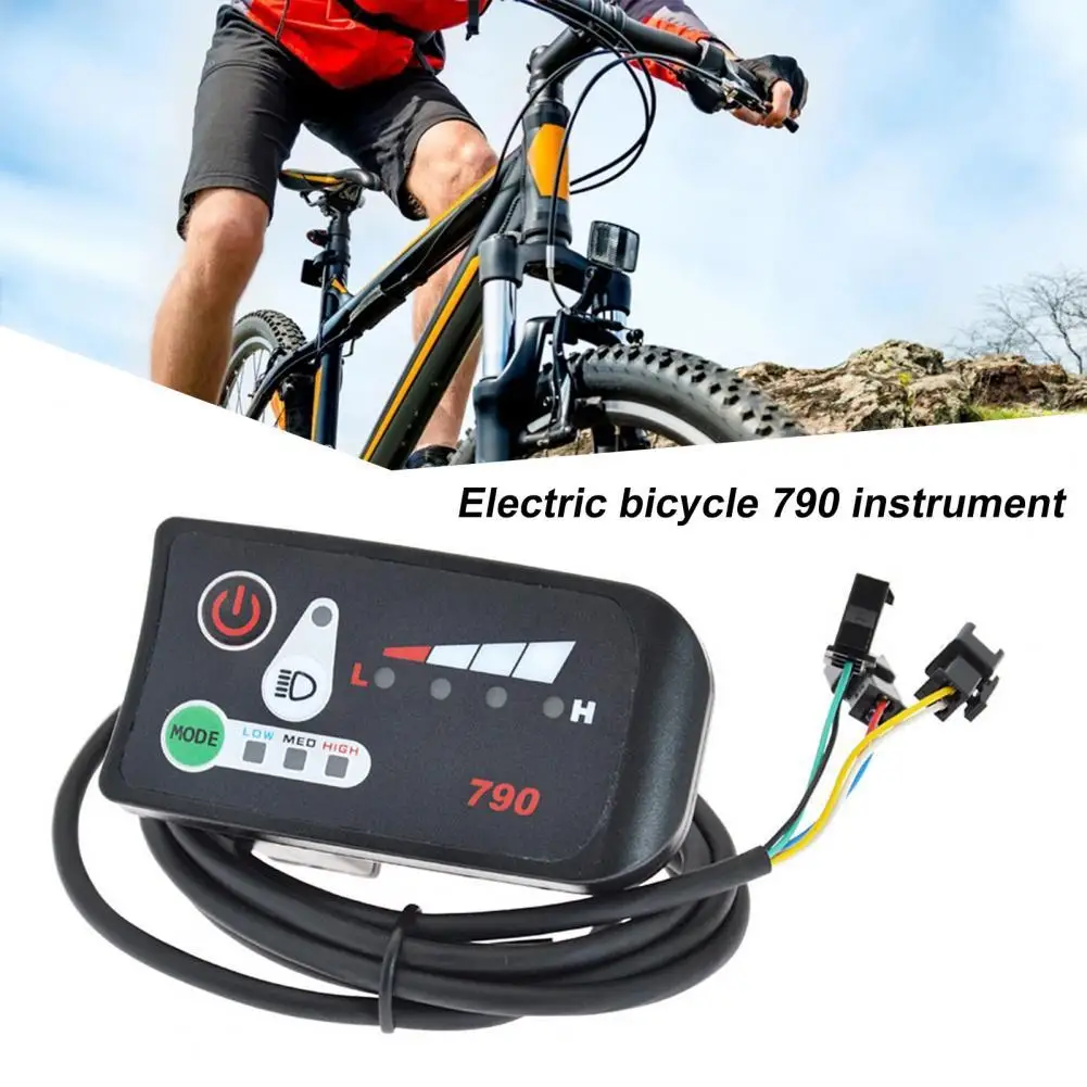 ABS Bike Control Panel Steady Lightweight High Strength Bike Speed Control Display for E-bike