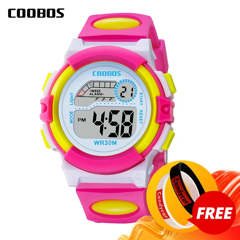 Романтические Розовые часы для девочек элегантные женские яркие светящиеся