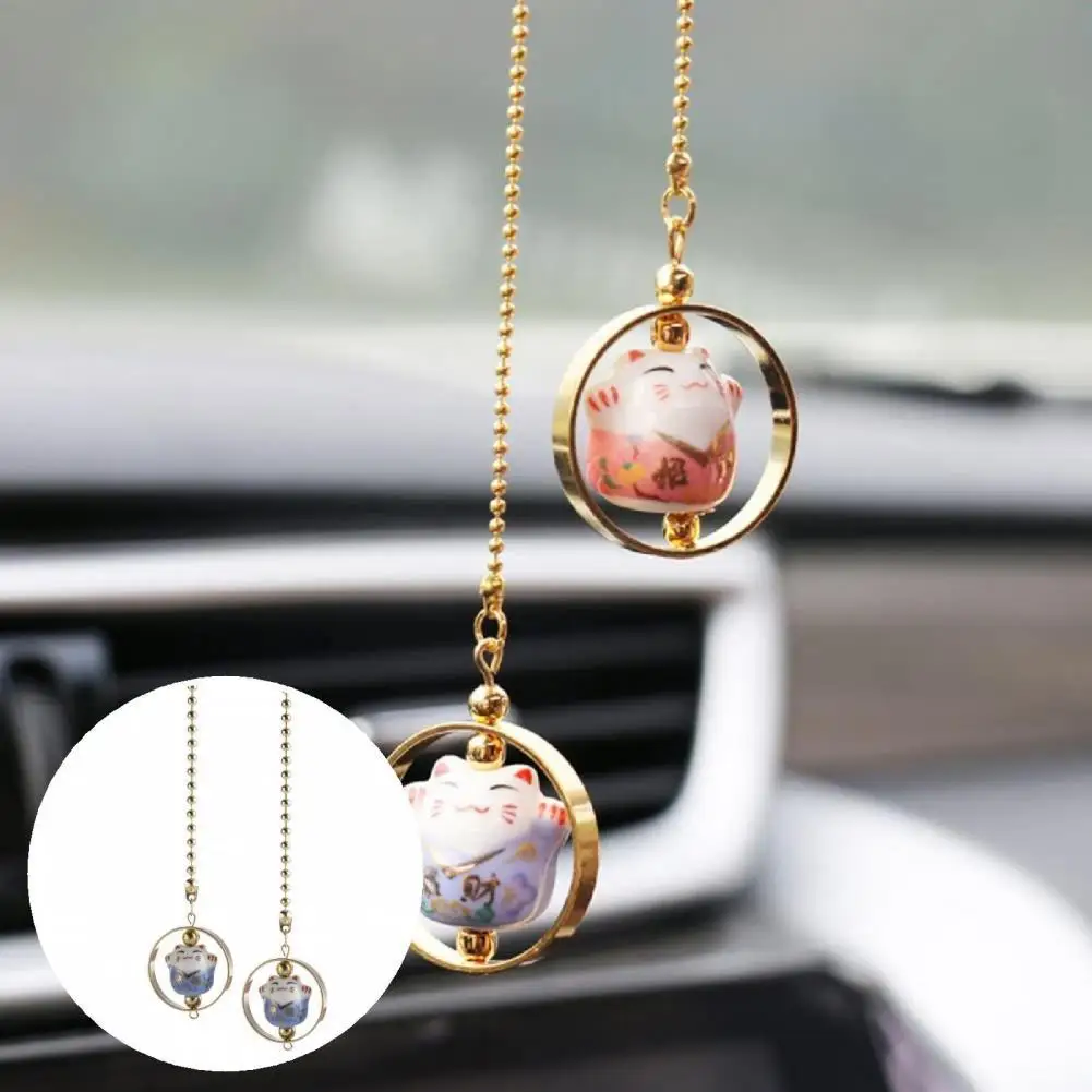 

2Pcs Hanging Decoration Eye-catching Hanging Widget Car Charm Hanging Decor