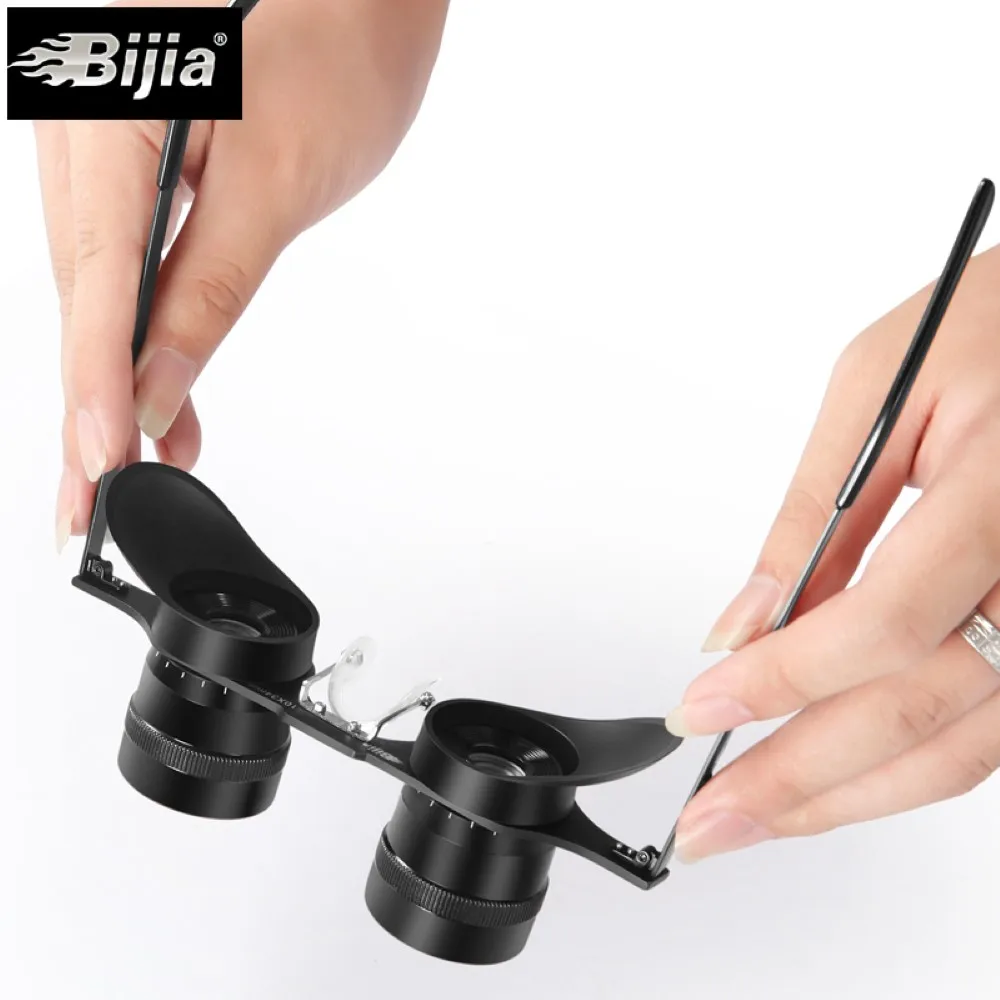 

BIJIA 10x34 Glasses Binoculars Waterproof HD Night Vision Binocular Portable Fishing Telescope for Outdoor Hunting