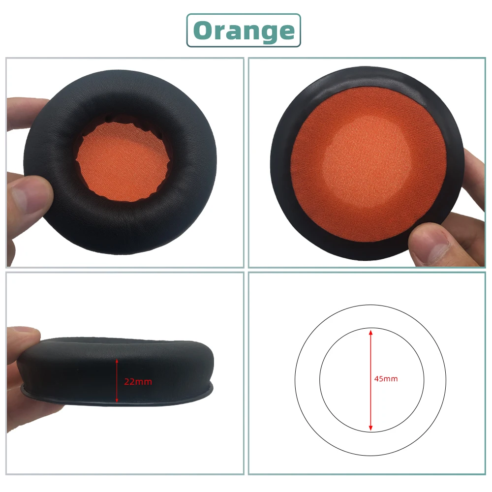 1 пара сменных амбушюров KQTFT для Stanton DJ Pro 2000 3000 Pro2000 Pro3000 гарнитура амбушюры
