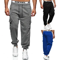 mens autumn large casual long pants work clothes loose small terry legged sports joggers sweatpants hot sale