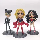 14 см фильм чудо-Женщины Qposket Harley Quinn Joker acfeelфигурки игрушки Supergirl Коллекционная фигурка модели подарки для детей игрушки
