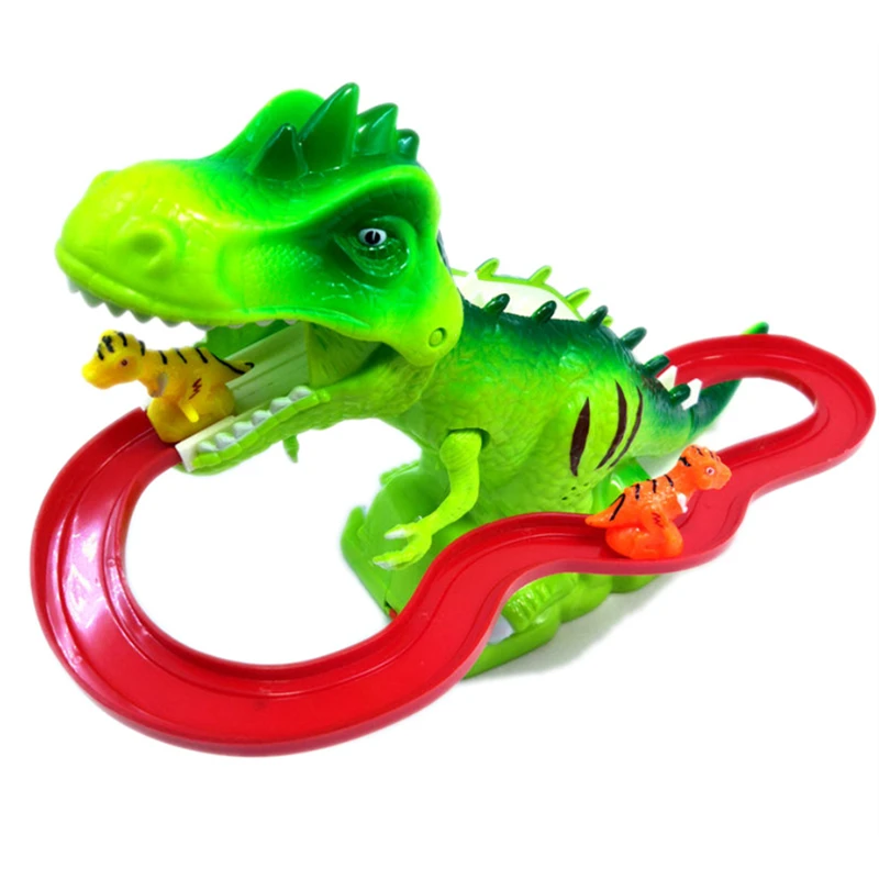 

Electric pet dinosaur toy track dinosaur climbing stairs animal model children's toys boys children birthday gifts random colors