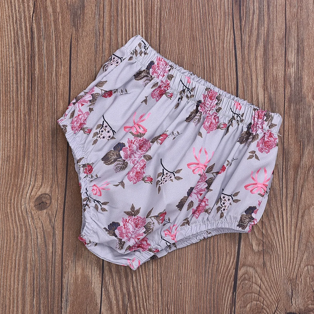 

3Pcs Baby Girl Set Newborn Baby Shirts Shorts Set Girl Costume Baby Girl Clothes Set Summer Floral Set