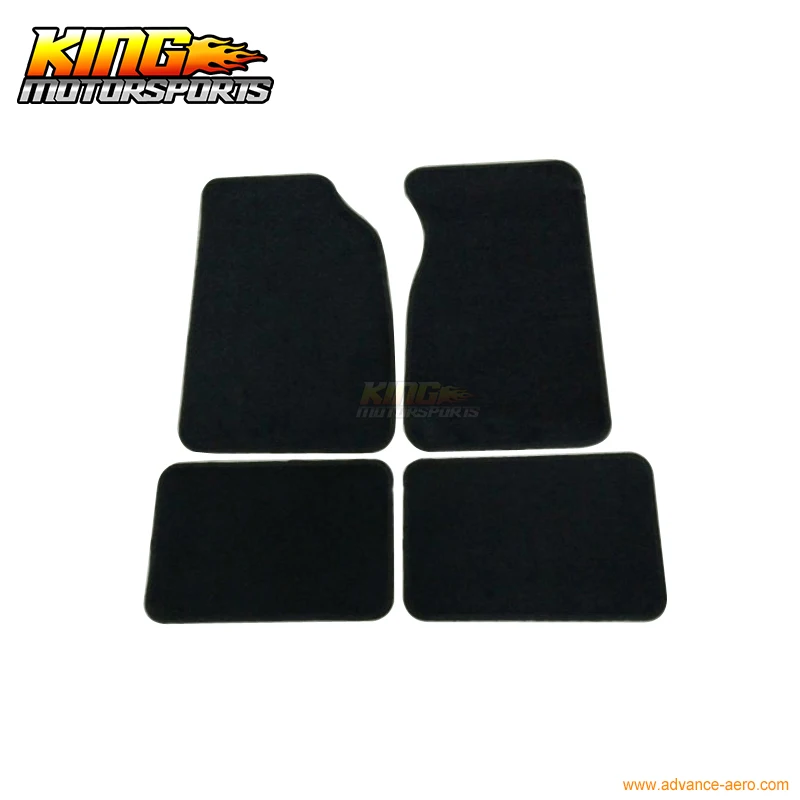 

Fit For 99-04 Ford Mustang Factory Cutting Floor Mats Carpet Front & Rear Nylon Black Global Free Shipping Worldwide