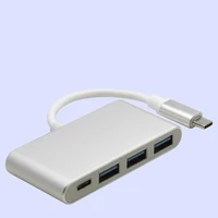usb type c 4 ports hub adapter pd usb 3 0 usb 2 0 multiport usb splitter 5gbps super speed data transfer hub for laptop macbook