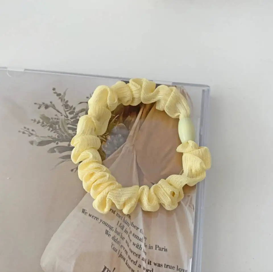 

1pc Kids Candy Color Hair Rope Elastic Scrunchies Hair Bands Mini Hair Rings Rubber Band for Girls Princess Hair Accessories
