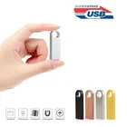Новый Флеш-накопитель 32 ГБ, Металлический Высокоскоростной usb-накопитель, флэш-накопитель 64 ГБ, 16 ГБ, usb-накопитель, 128 ГБ, 8 ГБ, 4 Гб, бесплатный адаптер