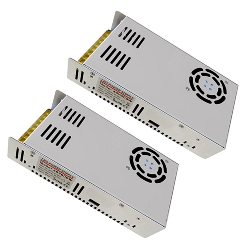 

2X 48V 12.5A 600W Switch Power Supply For Monitoring Equipment, Industrial Automation,PLC Control Cabinet LED Equipment