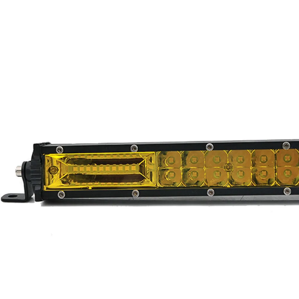 

20 Inch Light Bar High Intensity LED Beads Single Row Super Bright Super Slim