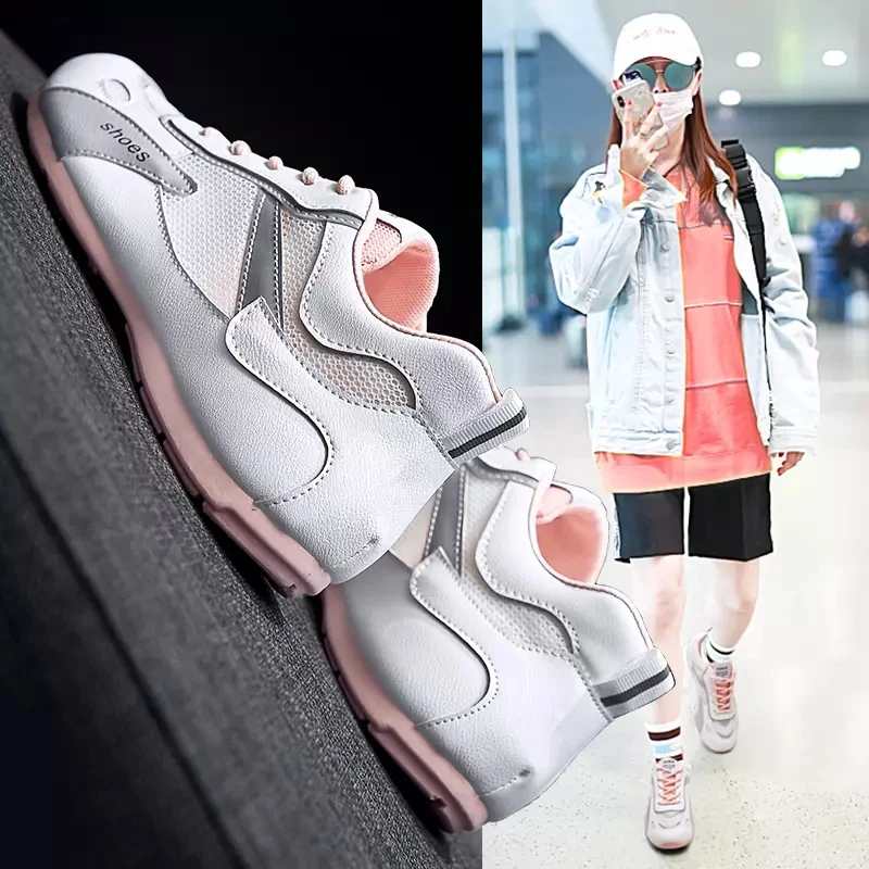 

2020 new Retro Women sport shoes Loafers Women Mixed Colors running shoes Handmade Soft Comfortable Shoes on Women sneakers