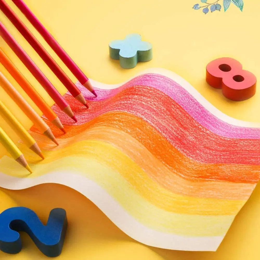 Акварельные карандаши для рисования художественные цветные набросков затенения