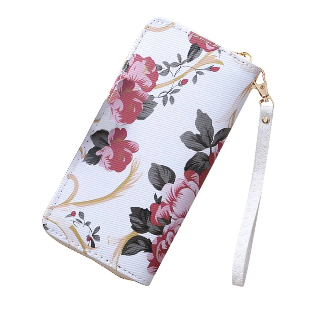 Женский Длинный кошелек Aelicy Кожаный клатч на молнии 2019|Женские кошельки| |