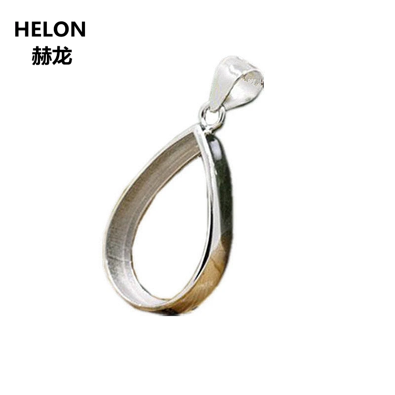 

Кулон из серебра 100% пробы, 18x25 мм