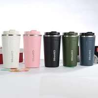 double stainless steel coffee mug thickened big car thermos mug travel thermo cup thermosmug for gifts 510380ml thermos flask