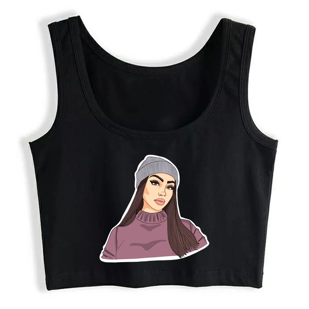 

Crop Top Women Baddie Aesthetic Y2k Harajuku Gothic Tank Top Female Clothes
