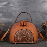 high quality vintage women hand bags luxury small shoulder genuine leather designer ladies crossbody bag