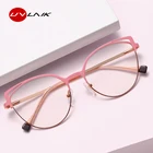 Женские винтажные очки UVLAIK, линзы для близорукости, 2021, с защитой от синего светильник, оправа для очков в стиле кошачьи глаза