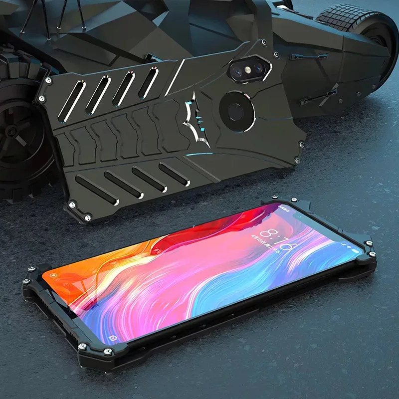 Металлический Чехол-бампер с Бэтменом для Xiaomi mi A3 Lite 8 9SE Pro mi Play CC9E 6X Max3 Max2 A2 Lite, противоударный защитный чехол с кольцом