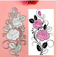 new rose flower metal cut dies stencils for scrapbooking stampphoto album decorative embossing diy paper cards