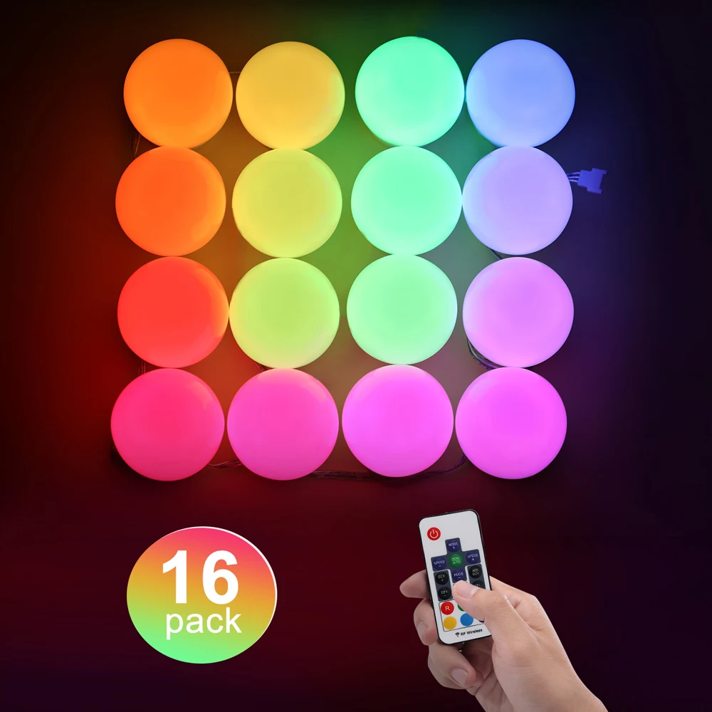 Светодиодный RGB лампы цвет мечты светильник с пультом дистанционного управления