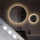 Светодиодный светильник для зеркала для макияжа, приглушаемая настенная лампа для туалетного столика, 14 полосок, светильник туалетного столика