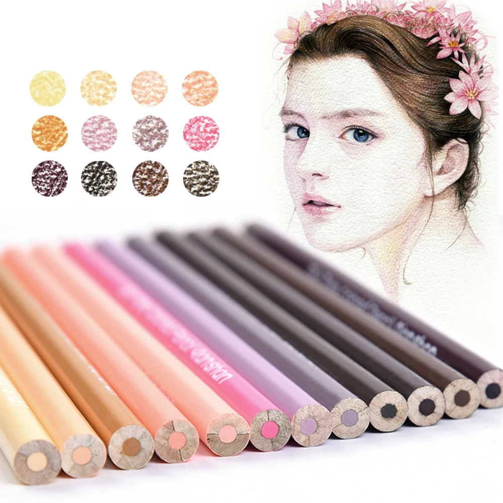 Skin Tone Colored Pencil Set — Camp Fashionista