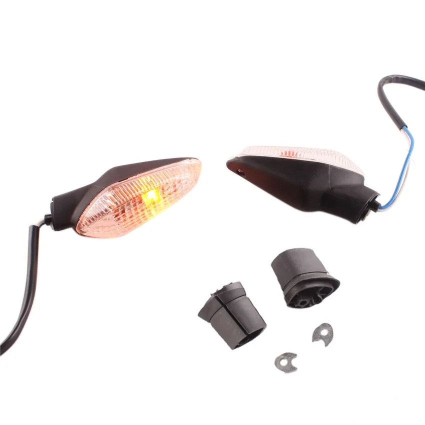 

Motorcycle Turn Signal Indicator Light For Ducati 696 2008-2011 796 2002-2014 Clear Intermitentes Blinker Accessories