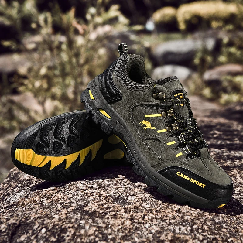 

High Quality Men's Hiking Shoes Spring Winter Brand Outdoor Men's Sports Hiking Shoes Climbing Boots Waterproof Climbing Shoes