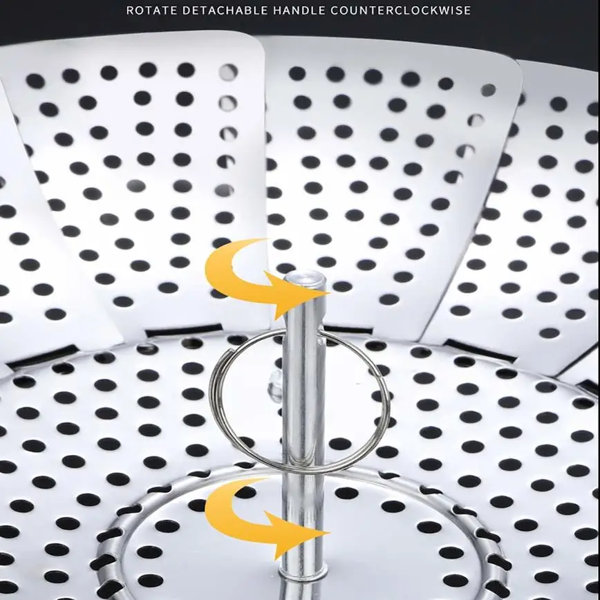 Овощной пароварка корзина из нержавеющей стали Пароварка вставки для кастрюли