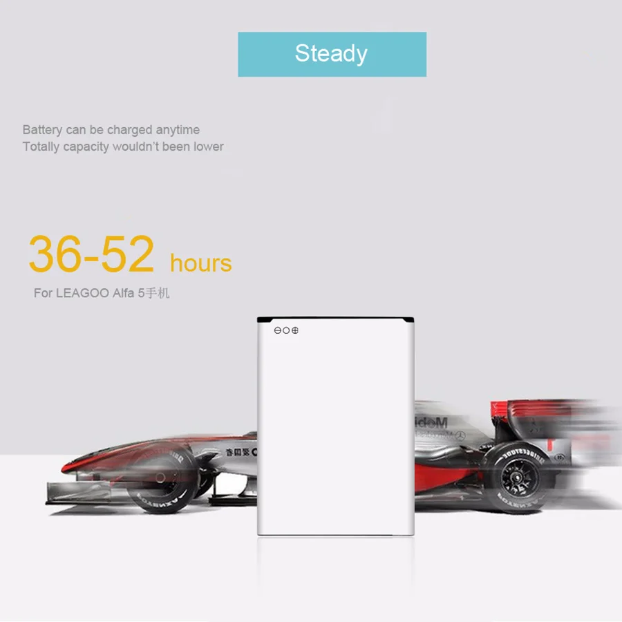 Сменный аккумулятор PINZHENG для мобильного телефона LEAGOO Alfa 5 100% оригинал BT 501 2200