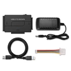 Кабель SATA Combo USB SATA 3, адаптер SataUSB 3,0 до 5 Гбитс, Поддержка 2,5 дюйма, внешний для 2,53,55,25 оптических дисков, HDD, SSD