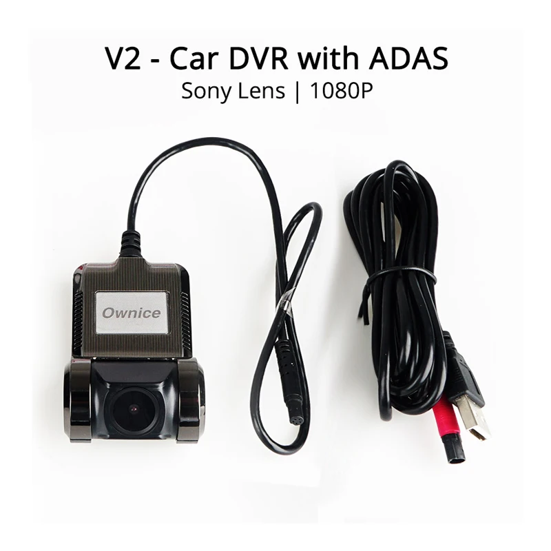 Автомобильный видеорегистратор Ownice V1 V2 ADAS LDWS Full HD 1080 P для автомобильного DVD