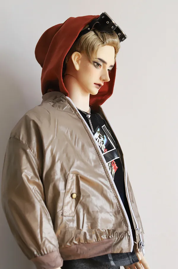 

4 точки 3 точечный дядя сильный дядя bjd. SD детская одежда, куртка, куртка, штормовая куртка, моторизованная толстовка, съемная шапка