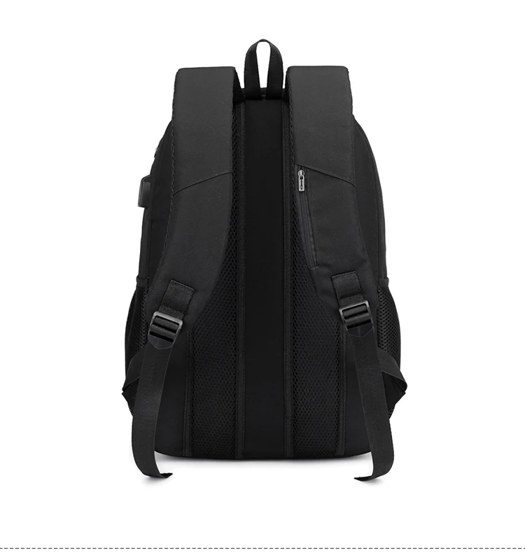 Men Backpack School Bag Waterproof Nylon New Schoolbag Business Laptop Polyester Bag 14 Shoulder Bag 15.6 Inch Computer Packsack
