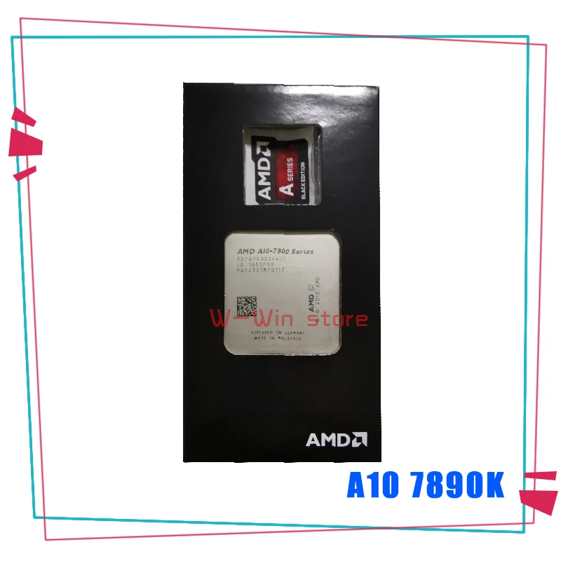 AMD A10-Series A10-7890K A10 7890 K A10 7890 K 4,1 ГГц четырехъядерный процессор AD789KXDI44JC разъем FM2