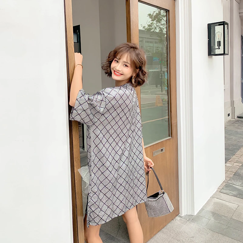 Женские газовые платья с блестками весна лето 2020|Женские платья| |