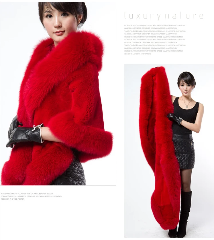 

New Haining Fox Fur Coat Cloak Skinny Imitation Mink Fur Shawl Female Clearance Special Offer Faux Fur Opera Cape Chic Clothing