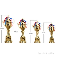 customizable trofeo champions trophy contest commercial covered metal trophy football trophy medal souvenir cup trophy
